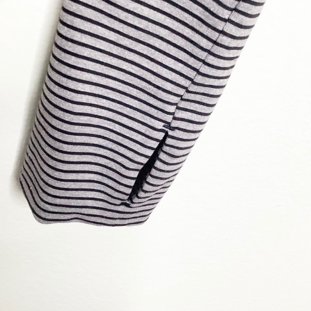Lululemon Stiped Awesoma V-Neck Henley Top - Picture 5 of 6